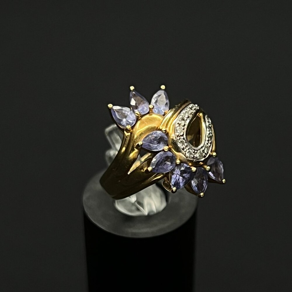 Amethyst Statement Ring - image 3